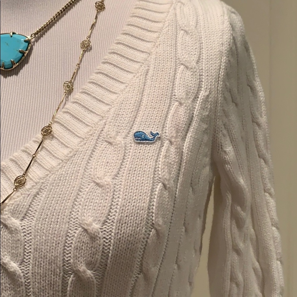 🏷️ Old Navy Perfect Fit Cable Knit Sweater S - Picture 2 of 5